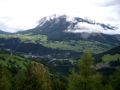 Blick hinunter nach Tiefencastel