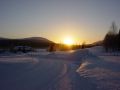 Erster Sonnenaufgang